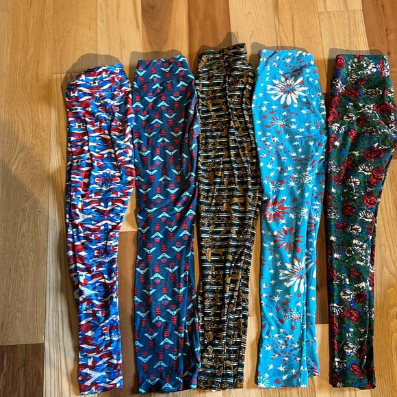LuLaRoe One Size Legging Lot - 16 Pairs - Picture 8 of 8